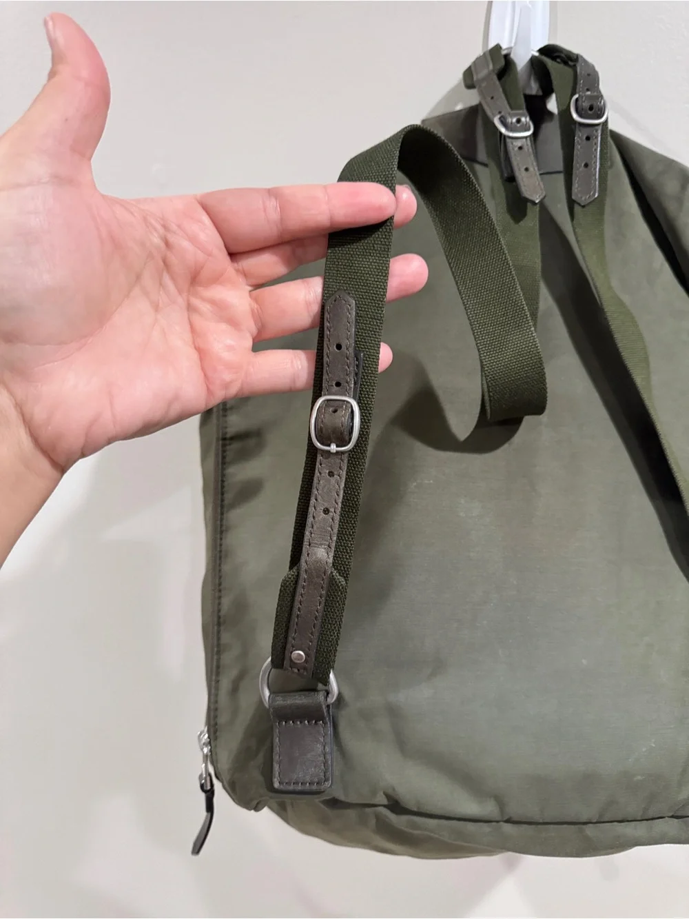 Timbuk2 Bucket Convertible Tote Backpack Green/Army